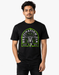 Destination Elk Graphic T-Shirt for Men – Black