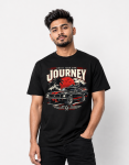drive-your-own-journey-mustang-graphic-t-shirt-front