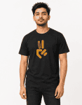 Peace Hand Graphic T-Shirt – Black